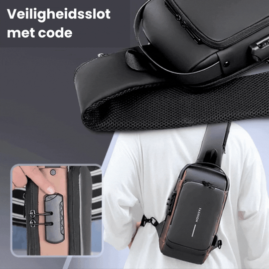 PowerSafe Anti-Diebstahl-Umhängetasche